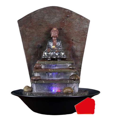 Fontaine Bouddha  Prière