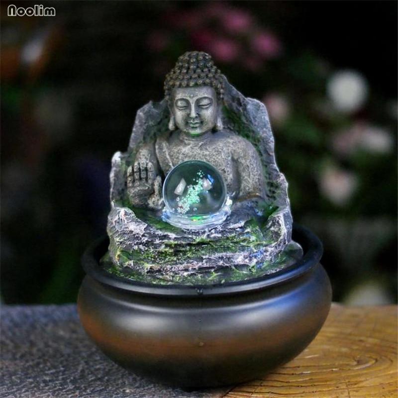Fontaine Bouddha Résine