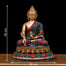 statue bouddha assis taille