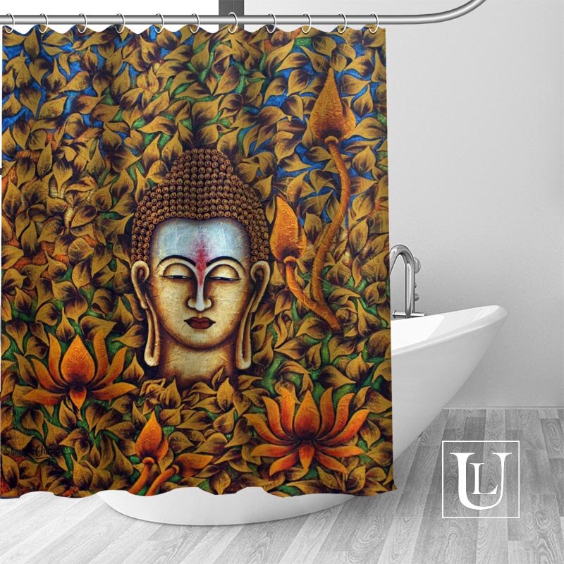 Buddha Shower Curtain only Univers Bouddha