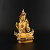 Statue Bouddha 4 bars Or