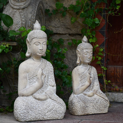 Statue Bouddha <br> jardin zen - [variant_title]