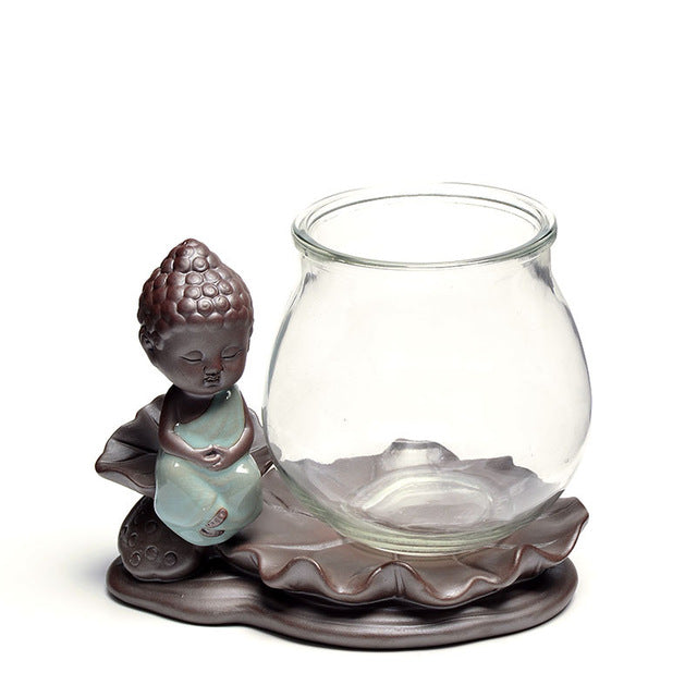 Pot de fleur Bouddha <br> Aquatique
