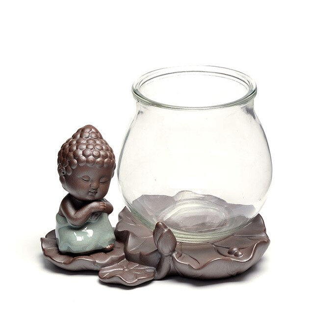 Pot de fleur Bouddha <br> Aquatique