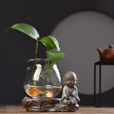 Pot de fleur Bouddha <br> Sagesse