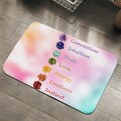 Tapis Bouddha <br> 7 chakras