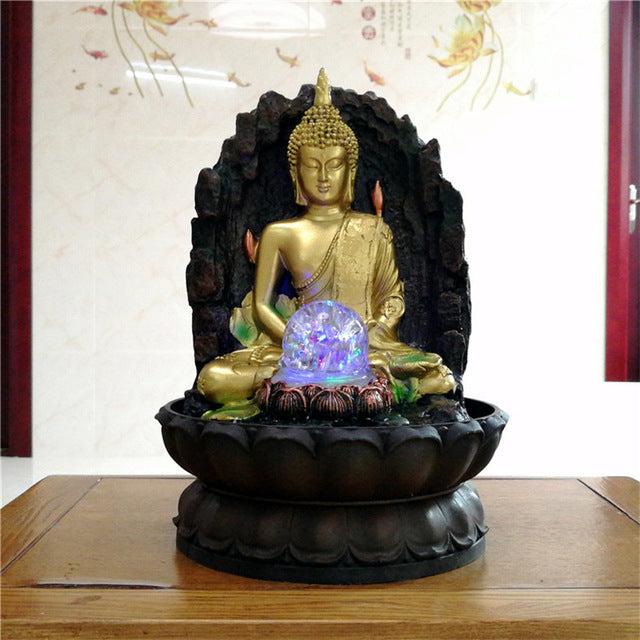 Fontaine Bouddha  Boule de Cristal