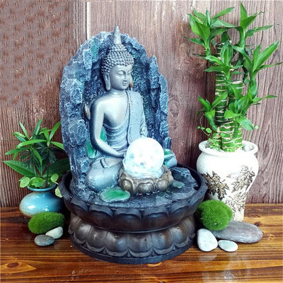 Buddha Fountain <br> Crystal Ball