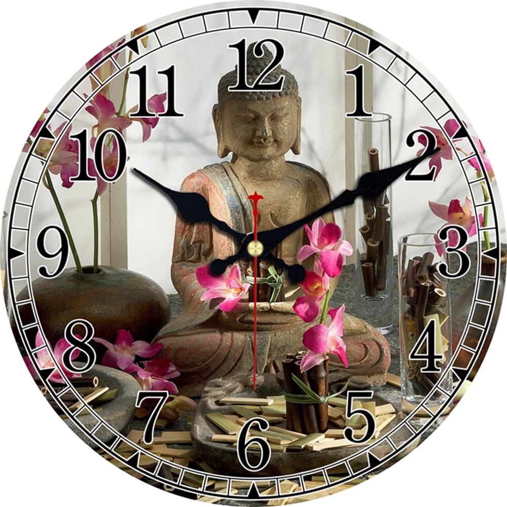 Horloge Bouddha <br> Classique