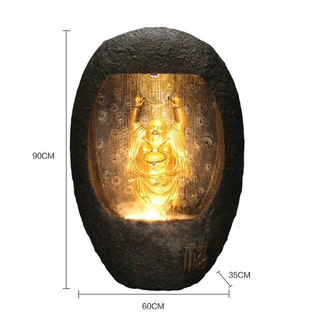 Buddha Fountain Gold Coin