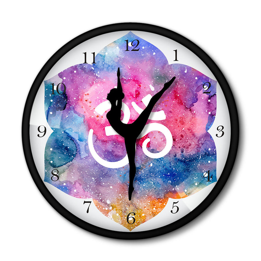 Horloge Bouddha <br> Om