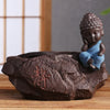 Pot de fleur Bouddha <br> Moine