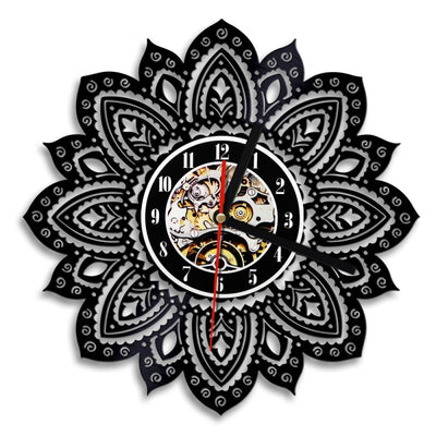 Buddha Clock <br> Mandala