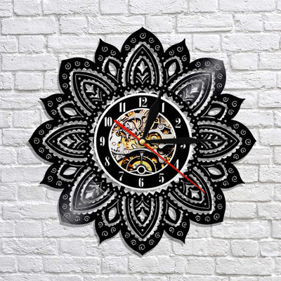 Buddha Clock <br> Mandala