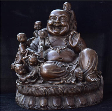 Buddha Statue <br> Laughing Children