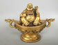 Buddha statue <br> Golden teapot
