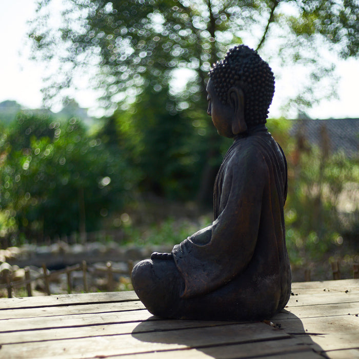 Buddha statue in stone