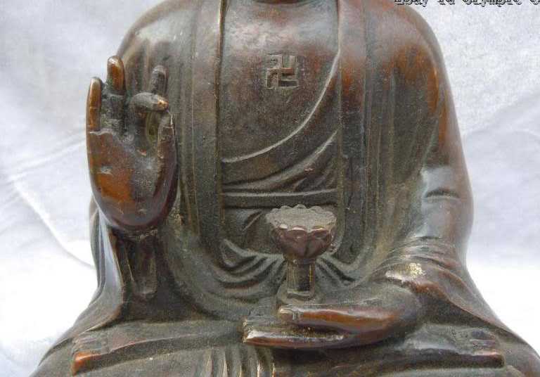 Statue Bouddha <br> bronze renforcé