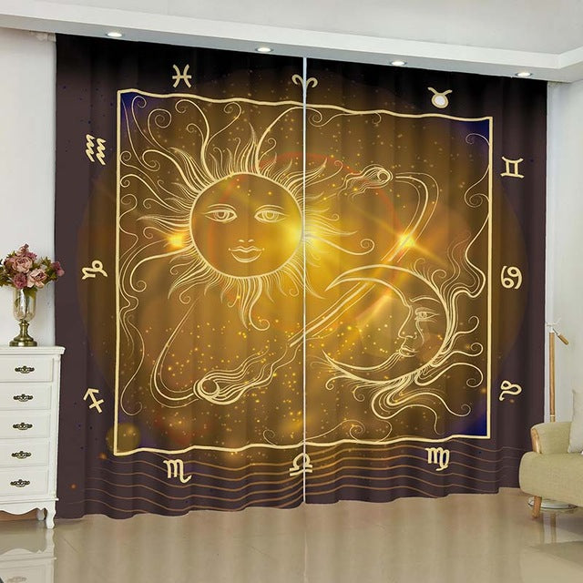 Energy Buddha Curtain