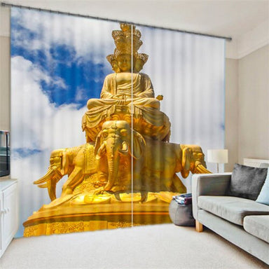 Buddha curtain <br> seat