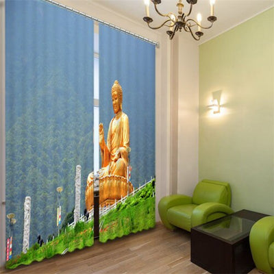 Buddha curtain <br> seat