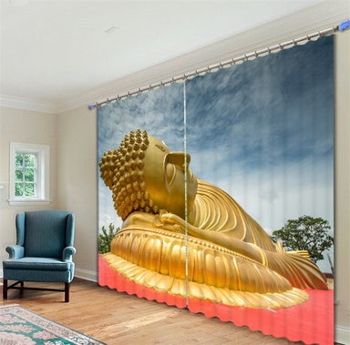 Buddha curtain <br> relax