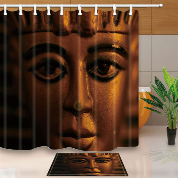 Rideau de Douche Bouddha <br> sable main image 0