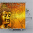 Heat Buddha Shower Curtain