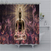 Buddha Shower Curtain of Strength