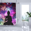 Buddha Shower Curtain in shade