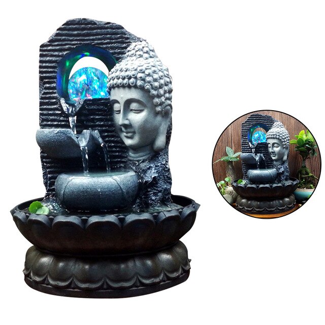 Peaceful Buddha Fountain