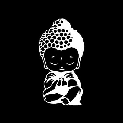 Buddha car sticker