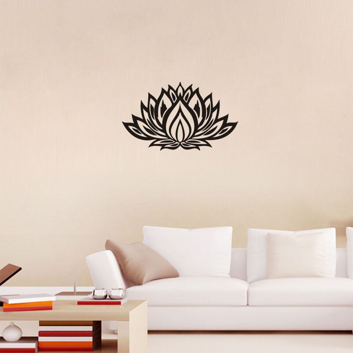 Sticker Bouddha <br> fleur de lotus