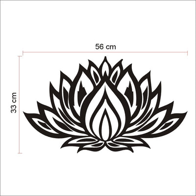 Sticker Bouddha <br> fleur de lotus