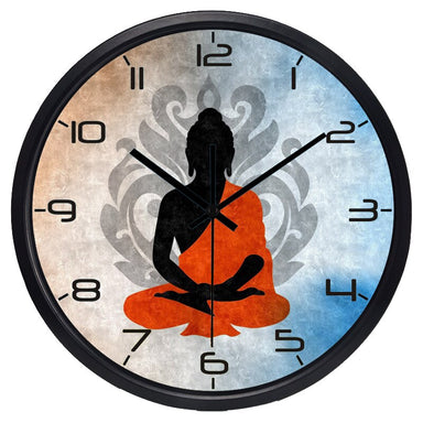 Buddha <br> Monk clock