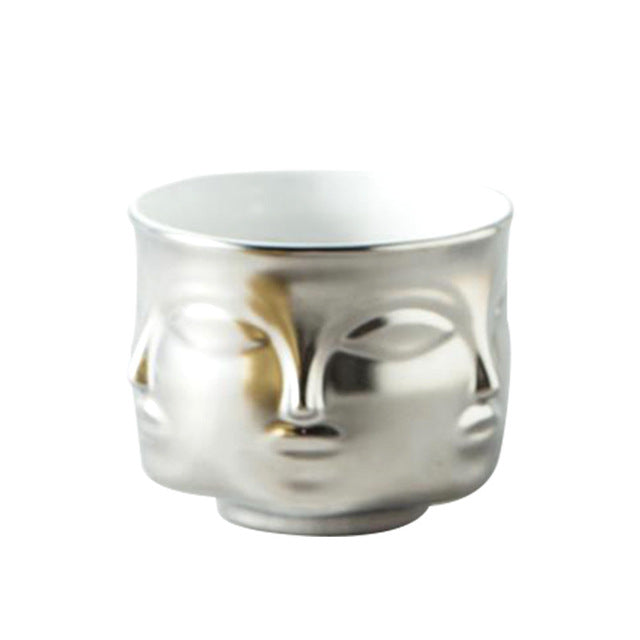 Pot de fleur Bouddha <br> Visage