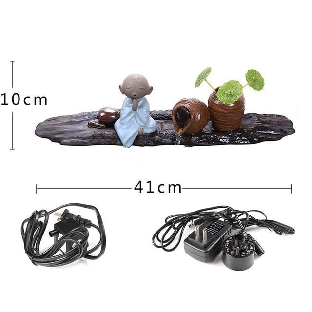 Fontaine Bouddha <br> Assis