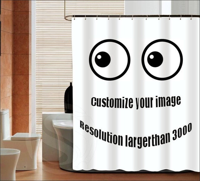 Monk Buddha Shower Curtain