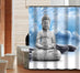 Monk Buddha Shower Curtain