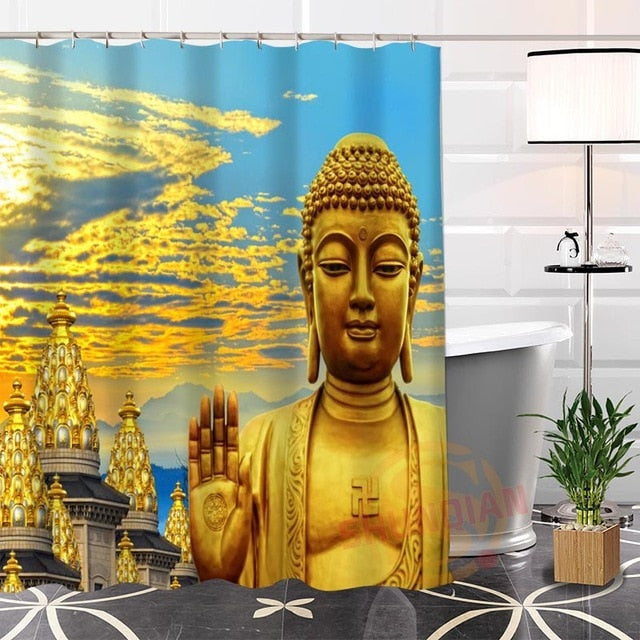 Prestige Buddha Shower Curtain