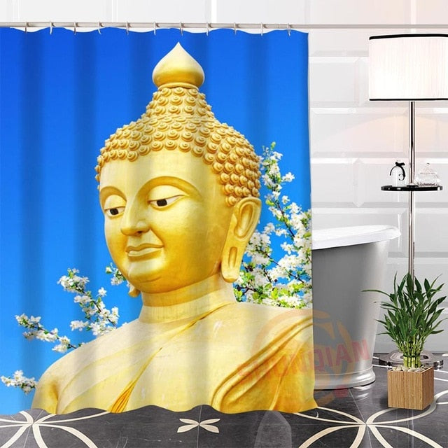 Pride Buddha Shower Curtain