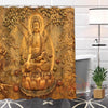 Buddha <br> Tree Shower Curtain