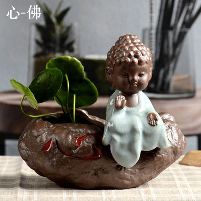 Buddha <br> Zen flowerpot