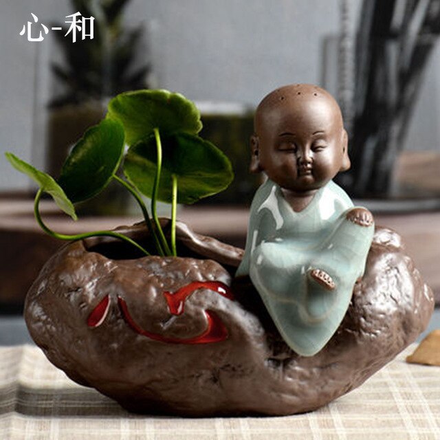 Buddha <br> Zen flowerpot