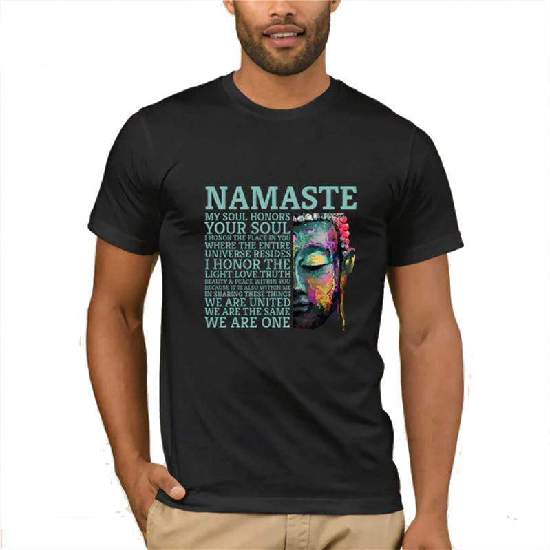 T-shirt Bouddha Homme<br> NAMASTE - [variant_title]