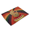 Tapis Bouddha  Arc-en-ciel