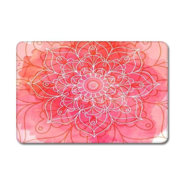 Tapis Bouddha  Rose fuchsia