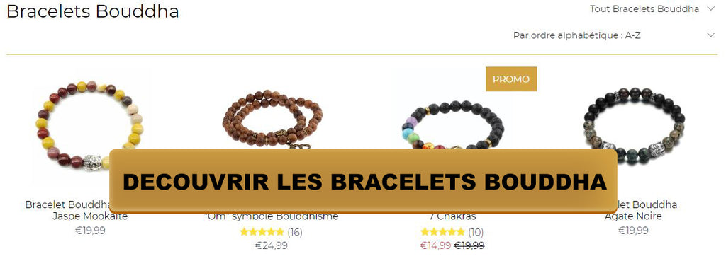 Bracelets Bouddha
