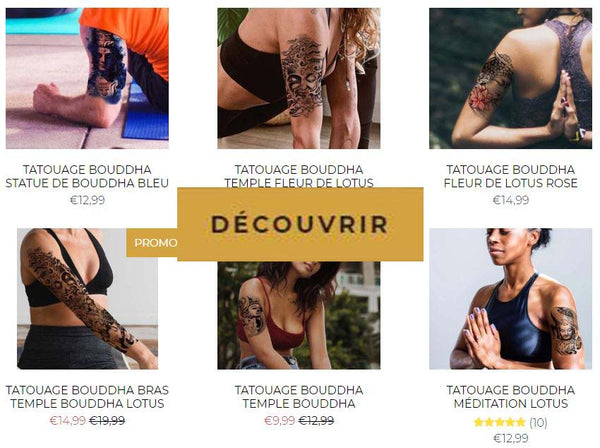 Tatouage Bouddha univers Bouddha