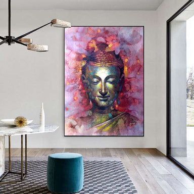 Tableau Bouddha peinture Aquarelle méditation - [variant_title]